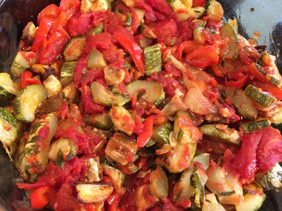 Ratatouille platter
